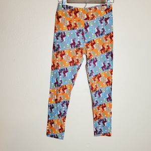 Festive holiday leggings